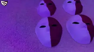 painted mask advert