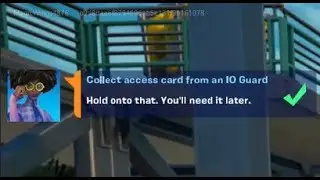 Fortnite Quest - Collect access card from an IO Guard - Chapter 2 Season 7 Week 8