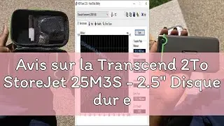 Avis sur la Transcend 2To StoreJet 25M3S - 2.5