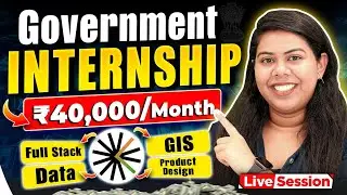 Govt Tech Internship 2026: Build for Bharat Fellowship | Earn ₹40,000 Stipend #BTechInternship #Engg