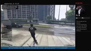 Gta online fighting the rileygamer33  and fans