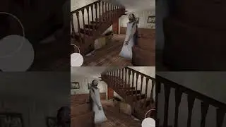 Granny Visitor In Psychopath Hunt VS Mirrored Granny Visitor In Psychopath Hunt | Extreme Mode