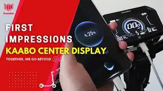 How To : Set up Kaabo's Newest Center Display丨Kaabo Electric Scooters
