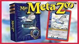 MetaZoo Flying Manta Ray Nightfall First Edition Tribal Theme Deck Opening