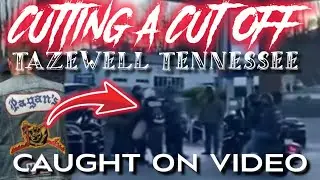 Caught on Video Pagans MC Chaos At The Pump in Tazewell Tenn