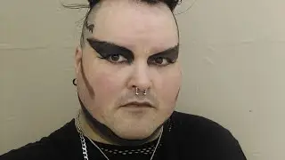 Goth Boy Makeup: My super quick every day Summer makeup