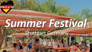 【Stuttgartドイツ】🇩🇪Let's go to Summer Festivals in Stuttgart Germany! / Germany Vlog