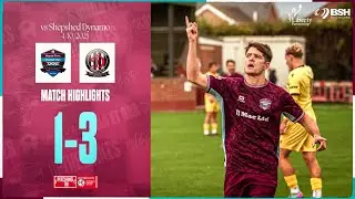 Bourne Town vs Shepshed Dynamo | Pitching-In Northern Premier League | Match Highlights
