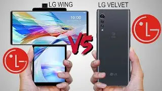 LG VELVET 5G vs LG WING 5G ||Animated Comparison||