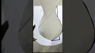 pot neck design paper cutting