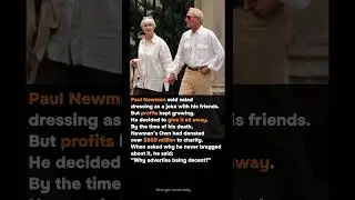 PAUL NEWMAN SECRETLY DONATED $600 MILLION