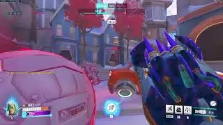Hazard - SeungAn CHAMP 5 INSANE Gameplay | New Queen Street | Overwatch 2 Season 19 TANK POV