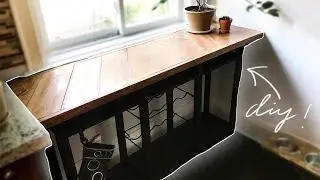 I made the kitchen credenza of my DREAMS!
