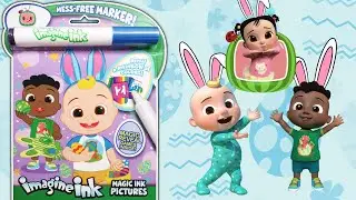 Cocomelon Easter Imagine Ink Coloring & Activity Book | Easter COLORING With Mess-Free Marker