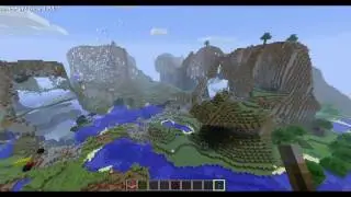 Minecraft 5,000 TNT Mountain Destruction