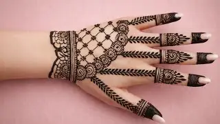 Simple & Elegant Front Hand Mehndi Design | Easy Arabic Henna for Beginners | 2026 Trend