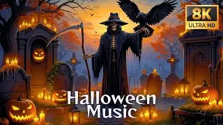 Halloween 2025 🎃 Haunted Pumpkin Village 👻 Relaxing Spooky Background Music for Calm Sleep Dreams
