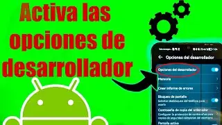 ✔️C&oacute;mo activar las opciones de desarrollador✔️ F&Aacute;CIL😄 Y RAPIDO🚀 En cualquier android