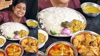 chicken skin chicken curry aluposto rice eating show