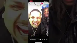 O'BLOCK MUNNA DUKE ON GLEESH IG LIVE