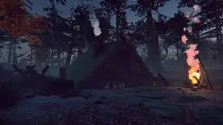 Viking Cabin by Martyn Grazulis