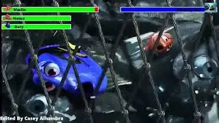 Finding Nemo (2003) Fishing Net Rescue with healthbars