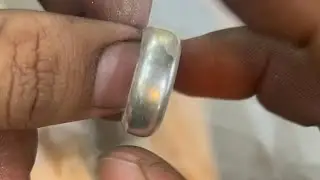 Hollow silver ring making / how to make silver ring/making hollow ring