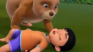 Bear and the Two Friends Hindi Kahaniya | Hindi Stories for Kids | Infobells