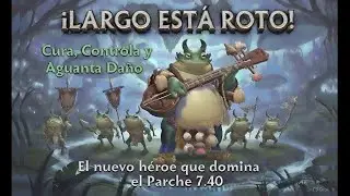Largo: ¿El nuevo mejor Support/Tanque de Dota 2? muy versátil. #dota2 #patch #dota2guide #dota