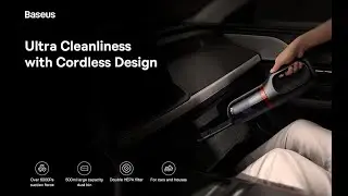 Baseus Handheld Cordless Vacuum&mdash;&mdash;Over 6000Pa Suction Force