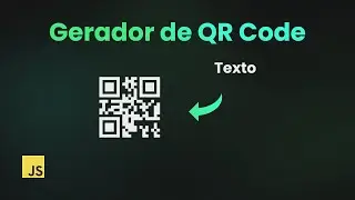 Gerador de QR Code // Usando API // JavaScript