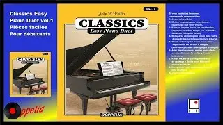 PARTITION MUSICALE - M&Eacute;THODE DE PIANO  CLASSIQUE DUET VOL.1 POUR D&Eacute;BUTANTS - COPPELIA OLIVI