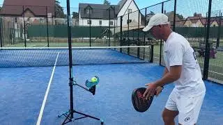 How to practice Topspin Backhand with SpinPro Padel training tool