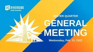 General Meeting - winter quarter 2022