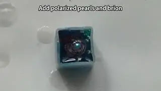 DIY Galaxy Cube Earrings ✨ Epoxy Resin Tutorial | How to Make Cosmic Jewelry