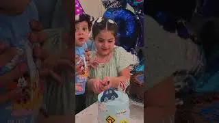 MinalKhan Celebrate Her Son's Hassan 1st Birthday🖤#happyfamily #birthday #enjoying #vibes #minalkhan
