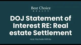 DOJ Statement of Interest regarding the NAR Settlement