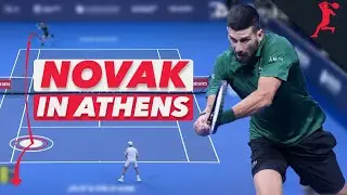 Тактика Новака Джоковича в Афинах! #теннисстратегия #теннис #джокович