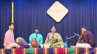 Chennai Margazhi 2025 | Neha Murthy Vocal Concert | Anusham Fine Arts | Chennai