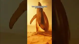 OMG - When A Massive Blue Whale Found in Desert #whale #desert #unusualvideos  #viralshort #wildlife