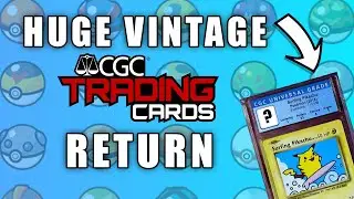 HUGE VINTAGE POEKMON CGC RETURN