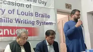 Louis Braille Day: Mrs Easter Jane and Sir Shakeela expressing their gratitude to Mr Louis Braille.