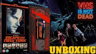 VHS ESCAPE FROM NEW YORK - VICE PRESS LIMITED EDITION UNBOXING