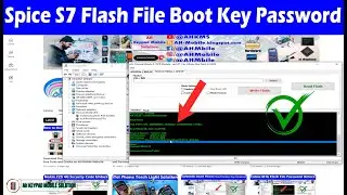 Spice S7 (SPD6531A) Flash File, Boot Key and Password Unlock
