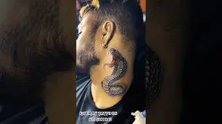 🐍SNAKE TATTOO🐍🐍 new design🪱🪱#reels #tattoo #snake