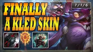 FINALLY A NEW KLED SKIN !! COUNT KLEDULA 🦇 AND HOW TO PLAY HIM MID League of Legends Gameplay