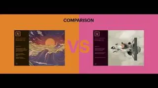 Comparison Illustrator vs InDesign