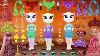 two billu Makeup video | talking tom lipstick,Taj,birdal💄👑💍Cat Funny Merriage video @AVMBillu #billi