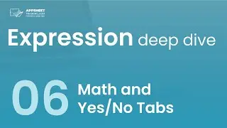Useful Expressions in the Math & Yes/No Tabs  - Expression Deep Dive Ep. 06