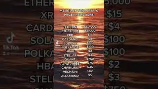 🚨END OF YEAR 2022 CRYPTO PRICE PREDICTIONS🚨 #crypto #shorts #xrp #bitcoin #money